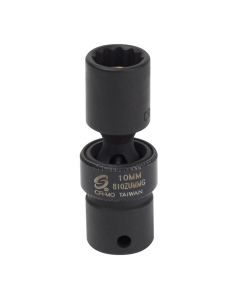 SUNEX 1/4 in. Drive 10 mm Impact Socket
