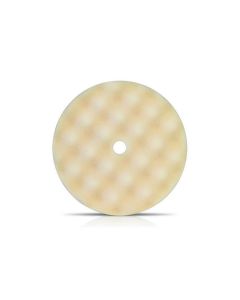Buff And Shine 899WG Convoluted Face Buffing Grip Pad, 8 in Dia, 1-1/2 in THK, Hook and Loop Attachment, White