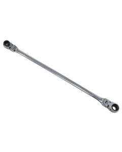 KTIXD1208X10 image(0) - K Tool International Ratcheting Wrench Double Flex 120 Tooth 8mm x 10mm