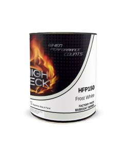 HITHFP150-1 image(0) - High Teck Products HFP150-1 Series HFP National Rule Urethane Basecoat, 1 gal, Frost White, 6.8 lb/gal VOC