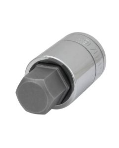 WLMW32884 image(1) - Wilmar Corp. / Performance Tool 1/2" Drive 11/16" Hex Bit Socket
