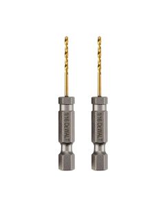 DEWALT IMPACT READY 1/16" Titanium Nitride Coating Drill Bits