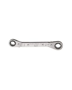KLE68234 image(0) - Klein Tools Reversible Ratcheting Box Wrench 1/4 x 5/16-Inch