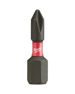 Milwaukee Tool SHOCKWAVE Impact Phillips #1 Insert Bits (Bulk 25)