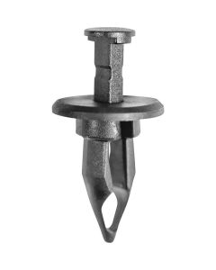 AVC15043 image(0) - AUVECO 15043 Push-Type with Closed End Type 6 Bumper Fascia Retainer, 7/8 in Dia Head, Nylon, Black