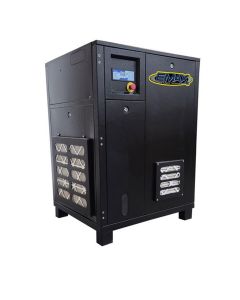 Emax Compressor 7.5HP 1PH Industrial Rotary Screw Compressor-Cabinet Only