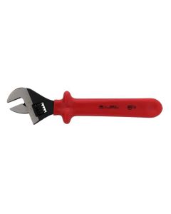 WIH76212 image(1) - Wiha Tools Insul. Adjustable 12" Wrench w/ slip guard handle for added protection. Etched on scale for pre-setting size.