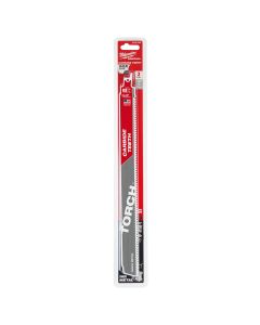 MLW48-00-5303 image(1) - Milwaukee Tool 12" 8TPI The TORCH with Carbide Teeth 3PK