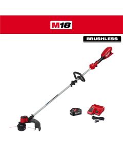 MLW2828-21E image(1) - Milwaukee Tool M18 Brushless String Trimmer Kit