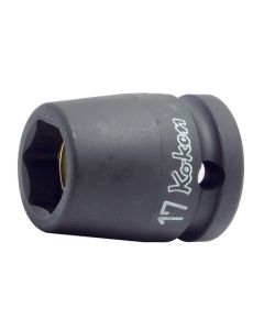 KKN14400MG-13 image(0) - Ko-ken USA 14400MG-13 1/2 Sq. Dr. Socket 13mm 6 point Length 38mm Magnet