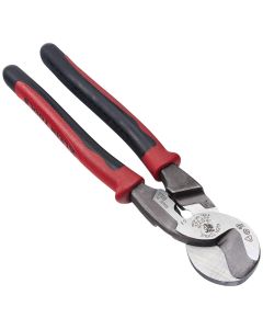 KLEJ63225N image(0) - Klein Tools Journeyman&trade; High Leverage Cable Cutter with Stripping