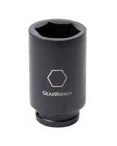 KDT84866 image(1) - GearWrench 3/4 Inch Drive 6 Point Deep Impact SAE Socket 15/16 Inch