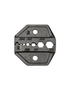 KLEVDV201040 image(0) - Klein Tools Crimp Die Set for RG58/RG59, RG62, RG174, FO