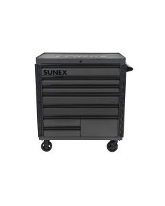 SUN8060XTGRY image(0) - SUNEX Premium 8 Drawer Service Cart - Grey