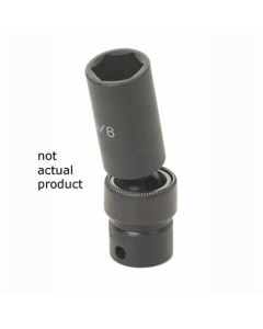 GRE1021UMD image(1) - Grey Pneumatic 3/8" Drive x 21mm Deep Universal Socket