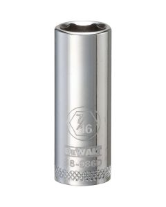 DEWALT 001Pc 38Dr Deep Socket-06Pt-7/16