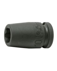 Ko-ken USA 13410M-8 3/8 Sq. Dr. Socket 8mm Surface Length 32mm