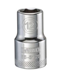 DEWALT 001Pc 12Dr Socket-06Pt-12