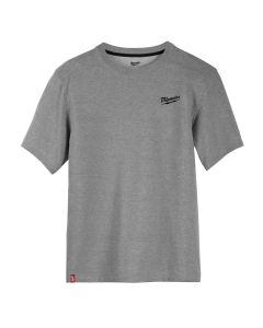 MLW603G-2X image(1) - Milwaukee Tool HYBRID WORK TEE - SS GRAY 2X