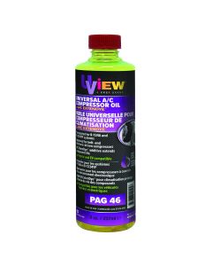 UVU488046YFPD image(0) - UVIEW Universal PAG 46 Oil with A/C ExtenDye - 8 oz. Bottle