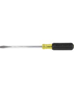 KLE600-8 image(0) - Klein Tools Screwdriver cushion-grip HD Sq-Shank Keystone 3/8"x8"