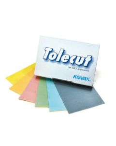EAG1911513 image(0) - Eagle Abrasives, Inc. KOVAX Tolecut 191-1513 Stickon Sanding Sheet, 70 mm W x 114 mm L, 1500 Grit, K-1500 Grade, Pink