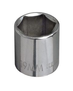 Klein Tools 16 mm Metric 6-Point Socket, 3/8-Inch Drive