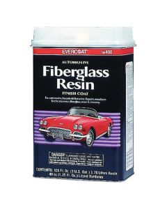 Fibre glass Evercoat 100498 Fiberglass Auto Resin, 1 gal Can, Pink, Liquid