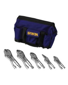 Vise Grip Irwin Vise-Grip 5-Piece Locking Pliers Set in Bag