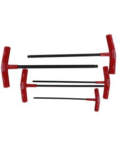 BND13148 image(1) - Bondhus Corp. 5PC BALL HEX DR T-HANDLE