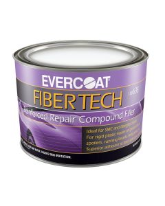 Fibre glass Evercoat FIBER TECH 100635 Reinforced Repair Compound Filler, 0.5 gal Pouch, Magenta, Heavy Paste