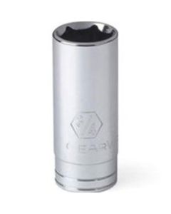KDT80117 image(0) - GearWrench 1/4 Inch Drive 6 Point Deep SAE Socket 1/4 Inch