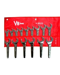 V8T9215 image(1) - V-8 Tools SERVICE WRENCH SET 3/4 THRU 1-5/8 15PC