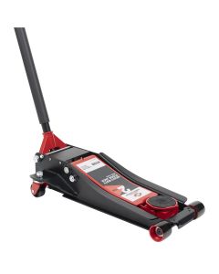 INT202HD image(1) - American Forge & Foundry Service Jack - 2 Ton Capacity - Lightning Lift - Short Chassis - Low Profile - 2 pc Handle - 2.75" Min H to 19.7" Max H - Heavy Duty