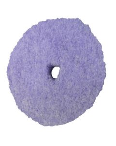 PES890193 image(0) - Presta PACE 890193 Single Sided Heavy Cut Cutting Pad, 5-1/4 in Dia, Foamed Wool Pad, Purple