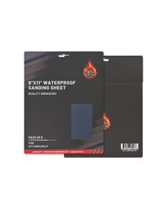 HITFSWD400PJP image(0) - High Teck Products (5 pcs pack) 9"X11" WATERPROOF SANDING SHEET P400