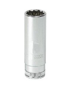 KDT80526 image(0) - GearWrench 3/8 Inch Drive 12 Point Deep Metric Socket 12mm
