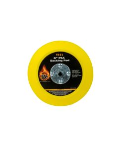 HITT151 image(0) - High Teck Products T151 Backing Pad, 6 in Dia, 10000 rpm, Medium Density, PSA, Polyurethane Foam