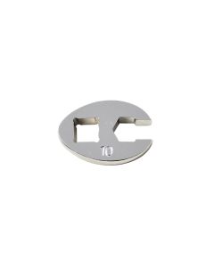 K Tool International Wrench 10mm Flare Nut Crowfoot 6 Point 3/8 Drive