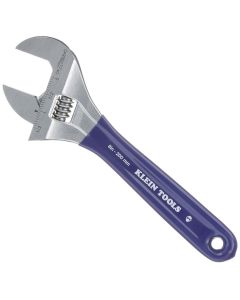 KLED509-8 image(0) - Klein Tools Adjustable Wrench, Extra-Wide Jaw, 8-Inch