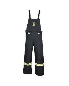 OBRTCG25-BIB-2XL image(0) - OBERON Bib Overalls - Arc Flash - 25 Cal TCG - Color: Black - Size: 2XL