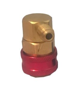 FJC R1234yf HS Qck Coupler w/.25" Mle Ftng
