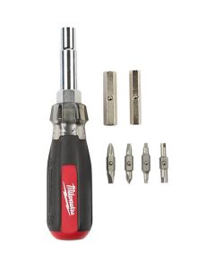 MLW48-22-2881 image(1) - Milwaukee Tool 13in1 Cushion Grip Screwdriver with Schrader Bit