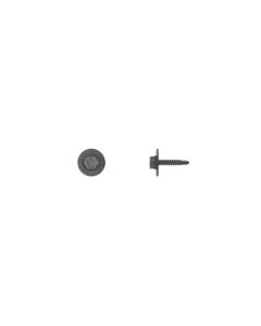 Disco Automotive Hardware 5552PK Teks Point Screw, M4.2 x 1.41 mm x 20 mm L x 7 mm Indented Hex Head, Black