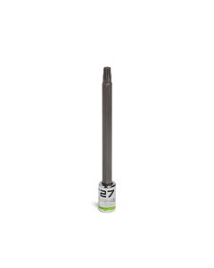GETSTA27L image(0) - Grip Edge Tools 1/4" Dr RPT Long Star Bit Socket T27