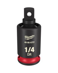 MLW49-66-6721 image(1) - Milwaukee Tool SHOCKWAVE Impact Duty  1/4" Drive Universal Joint