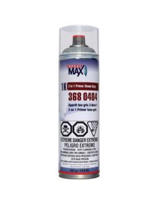 SprayMax 3680404 3 in 1 Primer, 500 mL Aerosol Can, Matte Gray, 5.4 to 8.1 sq-ft Coverage
