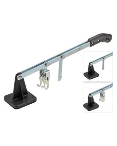 HSA7600-01 image(1) - H&S AutoShot UNI-7600-01 Dent Pull Lever Tool 18-inch with 3-Finger Claw and Single Stud Extension