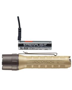 STL88615 image(0) - Streamlight PolyTac X USB - Includes SL-B26 Battery Pack - Box - Coyote
