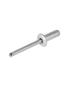 AES26548 image(0) - AES Industries 26548 Blind Pop Rivet with Mandrel, 1/4 in Dia x 1/2 in Grip Range, Aluminum